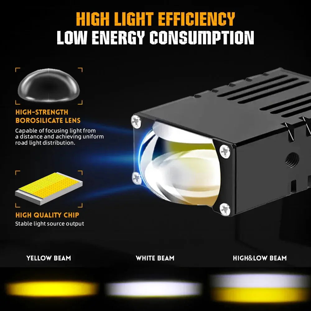 GUNMANSA Universal Matrix Ultra Compact Single POD LED Projector Grille Lights