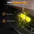 GUNMANSA Universal Matrix Ultra Compact Single POD LED Projector Grille Lights With Strobe Function