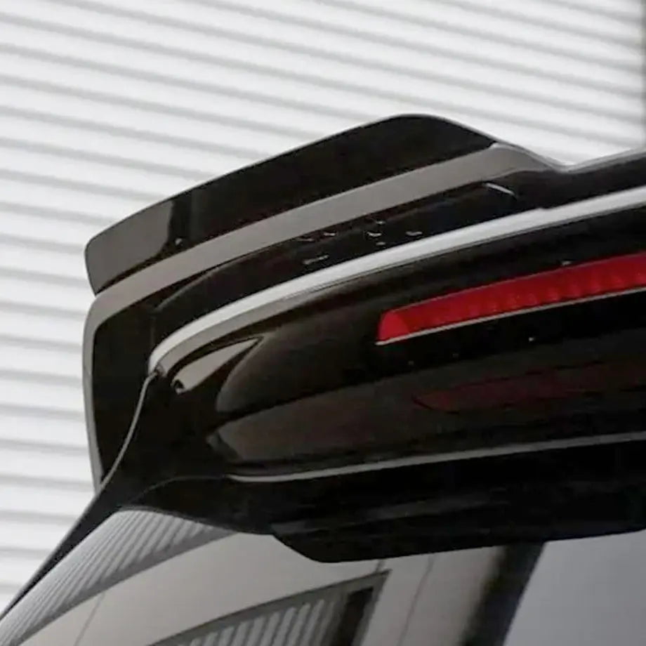 GUNMANSA Universal Oettinger Style Gloss Black Roof Spoiler Winglet Extension - 2 Piece