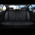 GUNMANSA Universal Premium Luxury Car Seat Covers - Front & Rear Full Set (Black)
