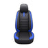 GUNMANSA Universal Premium Luxury Car Seat Covers - Front & Rear Full Set (Black & Blue)
