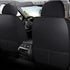 GUNMANSA Universal Premium Luxury Car Seat Covers - Front & Rear Full Set (Black & Blue)