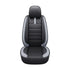 GUNMANSA Universal Premium Luxury Car Seat Covers - Front & Rear Full Set (Black & Grey)