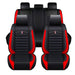 GUNMANSA Universal Premium Luxury Car Seat Covers - Front & Rear Full Set (Black & Red)