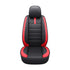 GUNMANSA Universal Premium Luxury Car Seat Covers - Front & Rear Full Set (Black & Red)