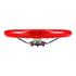 GUNMANSA Universal Red Acrylic JDM Drift Style Racing Steering Wheel - Neo Chrome Face (350mm)