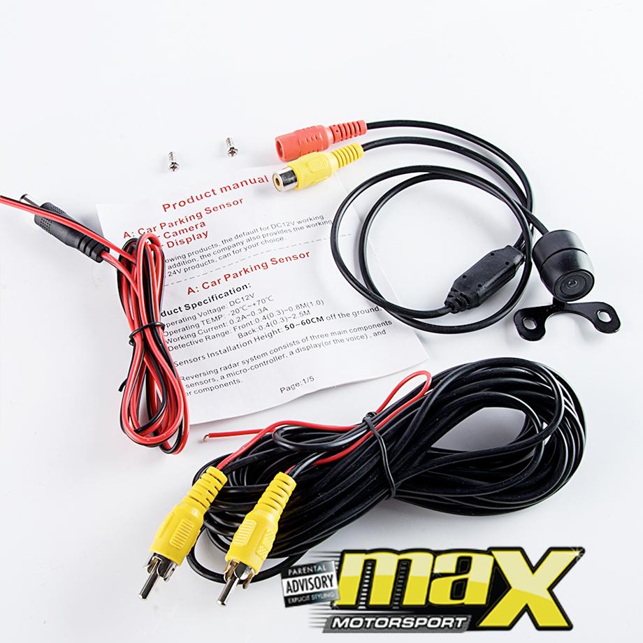 GUNMANSA Universal Round Rear View Camera