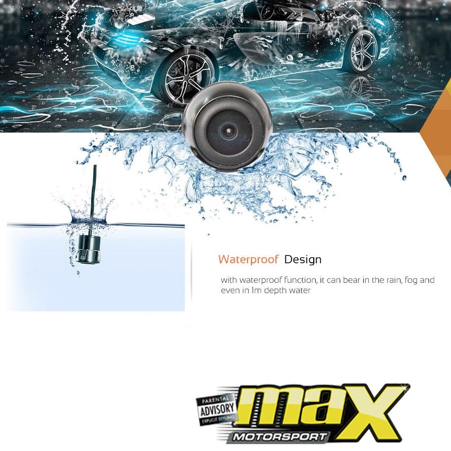 GUNMANSA Universal Round Rear View Camera
