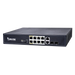 GUNMANSA Unmanaged 8xFE PoE + 2xGE/ SFP Combo; Rackmountable Switch