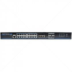 GUNMANSA UTEPO 16 Port Gigabit PoE Managed + 4 SFP Switch Part No: NW121-8