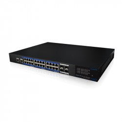 GUNMANSA UTEPO 24 Port Gigabit PoE Managed + 4 SFP Switch (370W) Part No: NW115-2