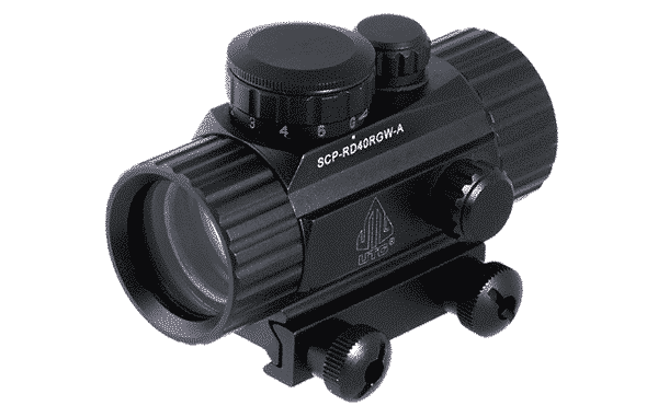 GUNMANSA UTG 3.8" Red/Green Dot Sight Integral Mount SCP-RD40RGW-A
