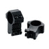GUNMANSA UTG ACCUSHOT® 1"/2PCs High Profile Airgun Rings RGPM-25H4