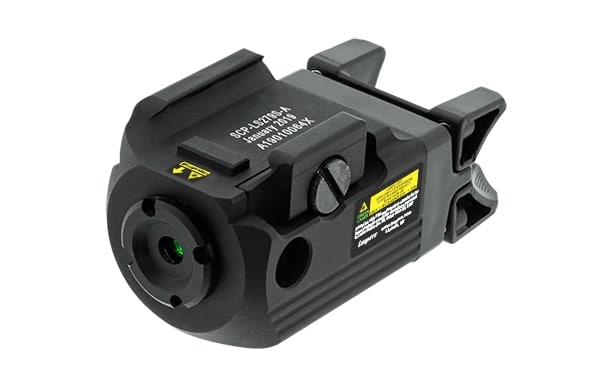 GUNMANSA UTG Compact Pistol Laser, Green, Ambidextrous SCP-LS279S-A