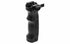 GUNMANSA UTG MNT-DG02Q D Grip with Ambi. Quick Release Deployable Bipod, Black