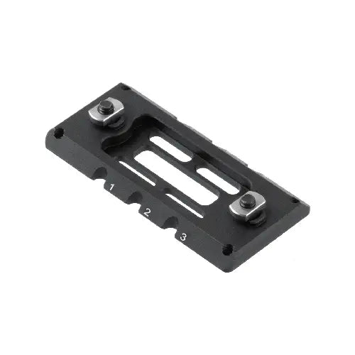 GUNMANSA UTG PRO M-LOK Arca Rail, 7075-T6, 3.1" Length - TLUMA01