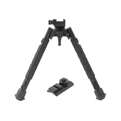 GUNMANSA UTG RECON 360 BIPOD CENT HT:6.69"-9.12", LEG LENGTH :8.15"-12.43" - TL-BP03-B