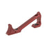 GUNMANSA UTG Sporting Type Ultra Slim Angled Foregrip, Keymod, Matte Red - MT-AFGK01R