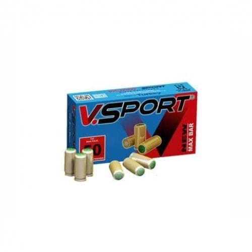 GUNMANSA V-SPORT EXTRA LOUD 9mm P.A.K BLANK CARTRIDGES (50) Ammo