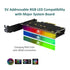 GUNMANSA Vantec M.2 NVMe SSD PCIe X4 Adapter with Addressable RGB LED
