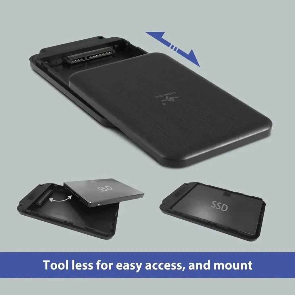 GUNMANSA Vantec NST-258S3-BK, HDD/SSD enclosure