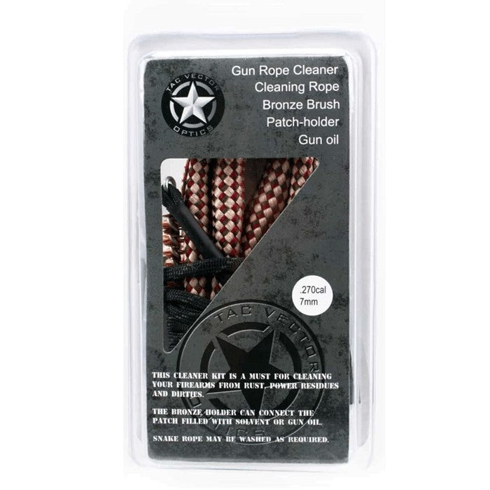 GUNMANSA Vector Optics .270/7mm Bore Barrel Rope Cleaning Kit – SCCK-07