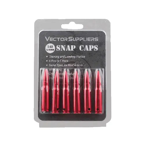 GUNMANSA VECTOR OPTICS – 7.62X39MM SNAP CAP 6 IN 1 PAK – SCSC-02