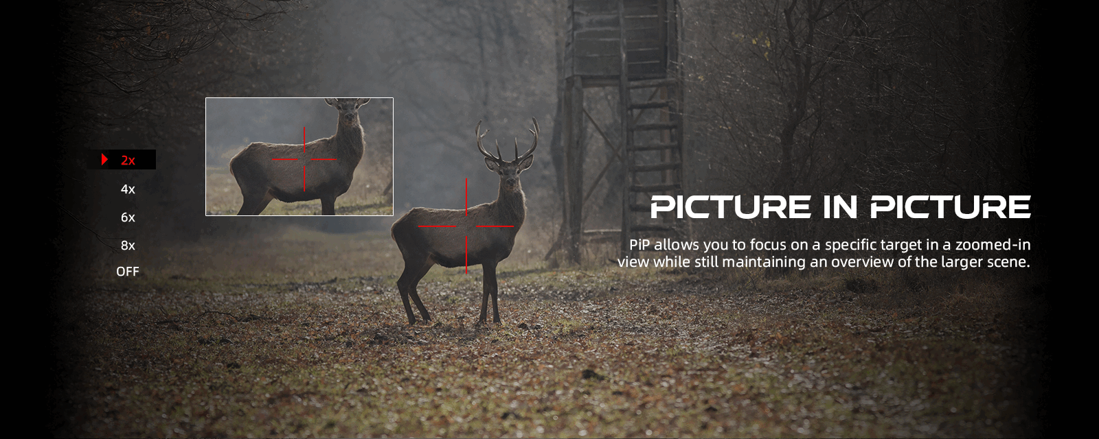 GUNMANSA VECTOR OPTICS 8X50MM HD Digital Day & Night Vision Scope - OWNVS-03