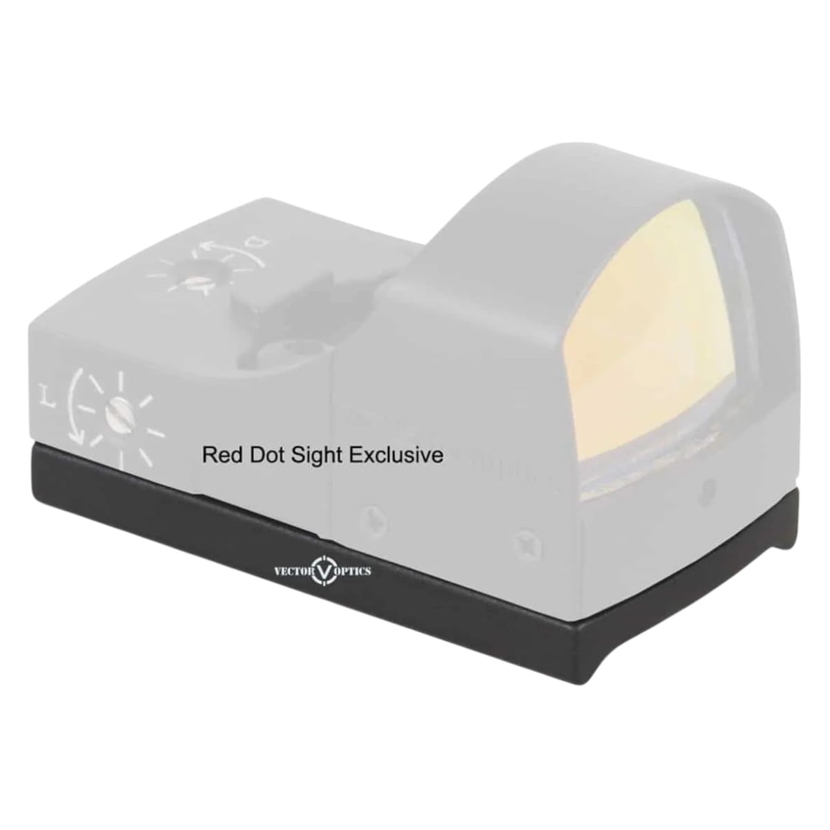 GUNMANSA Vector Optics Sphinx Red Dot Pistol Mount Base for Springfield XD - SCRDM-05