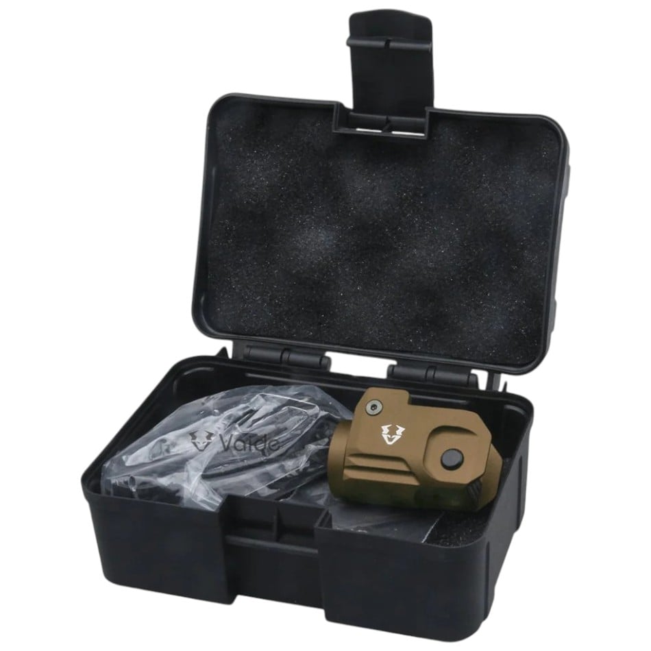 GUNMANSA VECTOR OPTICS VAPL-02 VAIDE SCRAPPER SUBCOMPACT PISTOL FLASHLIGHT FDE