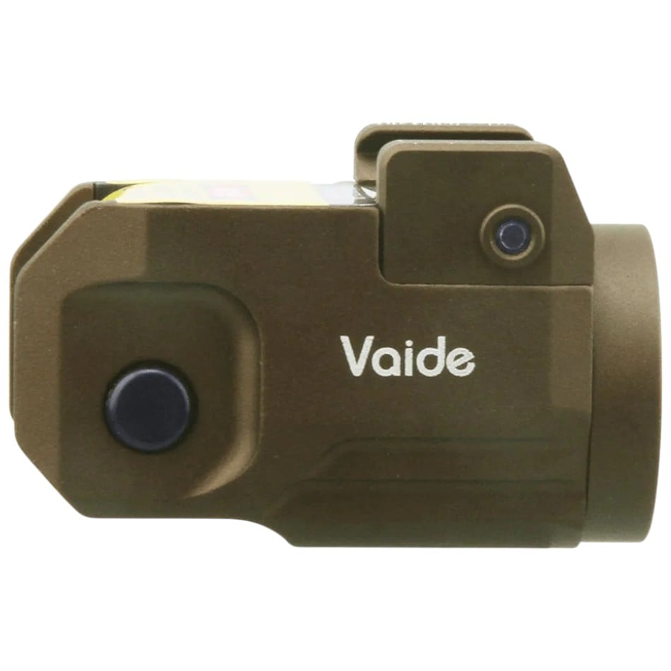 GUNMANSA VECTOR OPTICS VAPL-02 VAIDE SCRAPPER SUBCOMPACT PISTOL FLASHLIGHT FDE