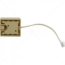GUNMANSA Venus Alarm Adaptor - RJ11 Socket plus Connector Lead