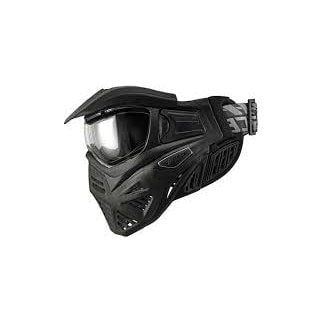 GUNMANSA Vforce Paintball Mask Grill 2.0 Thermal Black - Clear Lens