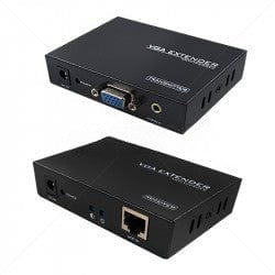 GUNMANSA VGA Extender with Audio via CAT5e/6 Cable up to 100m Part No: CC65-6