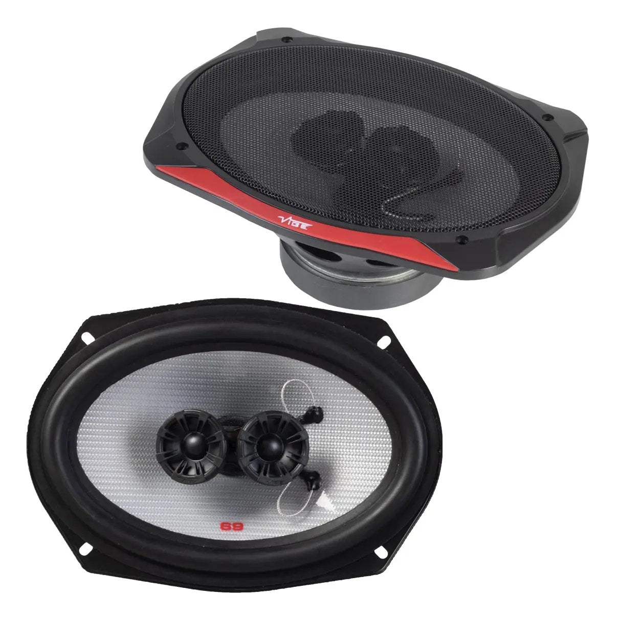 GUNMANSA Vibe PULSE69-V3 Pulse 6x9 3-Way Coaxial Speaker - 300W