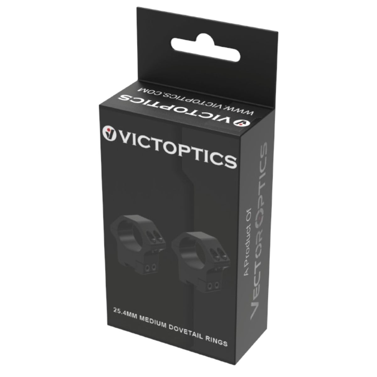 GUNMANSA Victoptics 25.4mm Dovetail Rings 11mm High Rail Profile VIMD-03