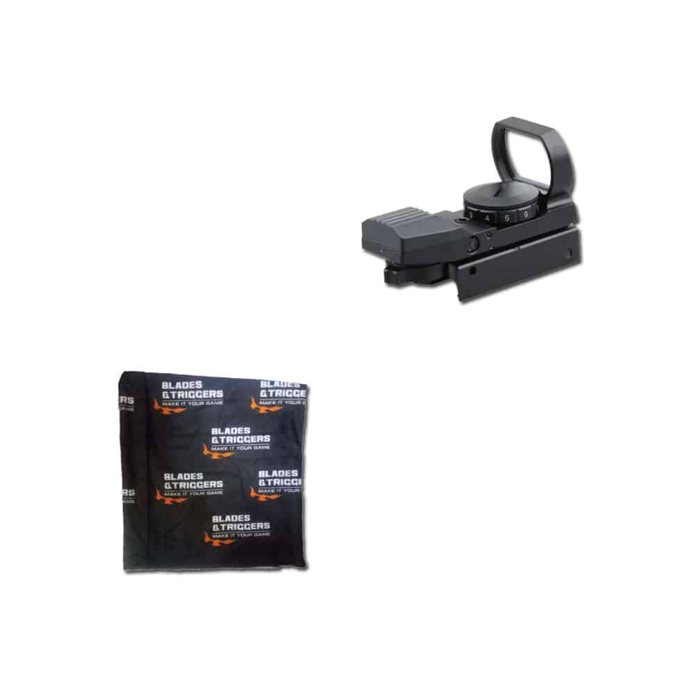 GUNMANSA VICTOPTICS RDSL15 IPM-1X23X34 WEAVER RED/GREEN REFLEX SIGHT COMBO