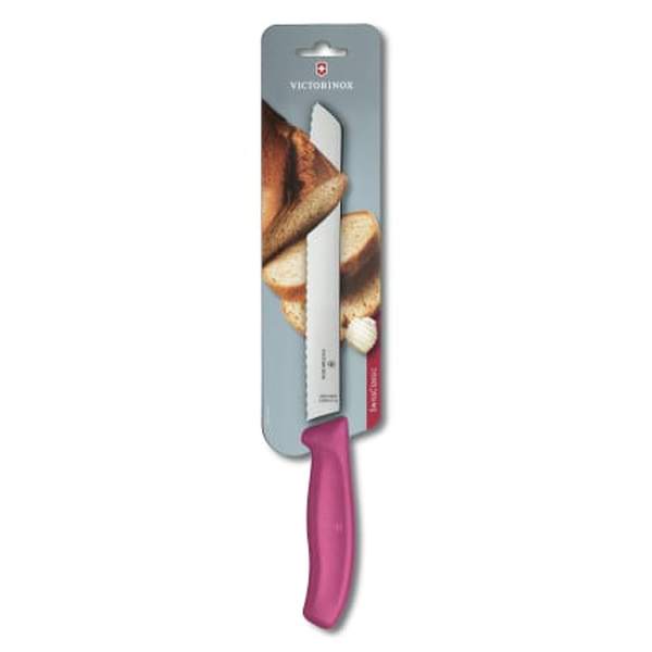 GUNMANSA VICTORINOX CLASSIC BREAD KNIFE, 21CM - V6.8636.21L5B -PINK