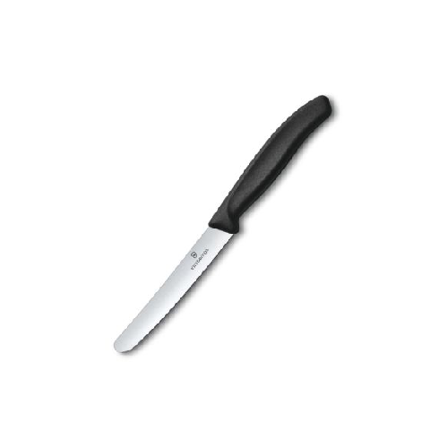 GUNMANSA Victorinox Classic Steak Knife Black PLN RND - V6.7803