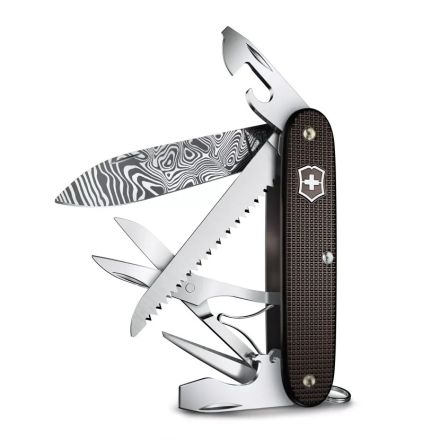 GUNMANSA Victorinox Farmer X Alox Damast Limited Edition Knife 2024