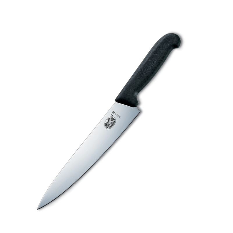 GUNMANSA Victorinox Fibrox Carving Knife Black - 22cm V5.2003.22