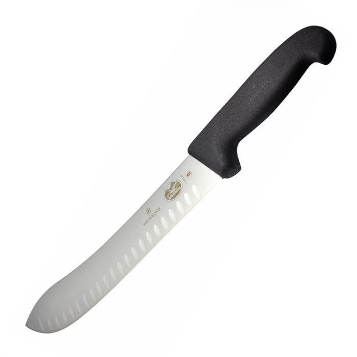 GUNMANSA Victorinox Fibrox Granton/Fluted Butcher Knife - 25cm V5.7423.25R6
