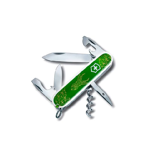 GUNMANSA Victorinox Spartan Afr Springbok Green V1.3603.7BOK