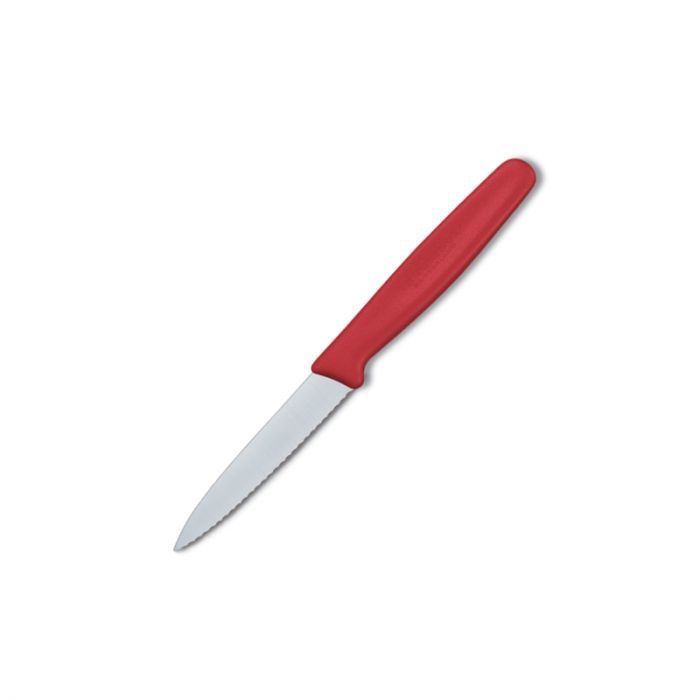 GUNMANSA Victorinox Standard Paring Knife Serrated Red - 8cm V5.0631