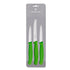 GUNMANSA Victorinox Swiss Classic 3 Piece Paring Set Green - Sleeve Knives V6.7114.3