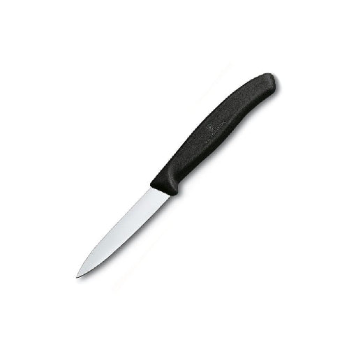 GUNMANSA Victorinox Swiss Classic Paring Knife, 8cm, Black (6.7433)
