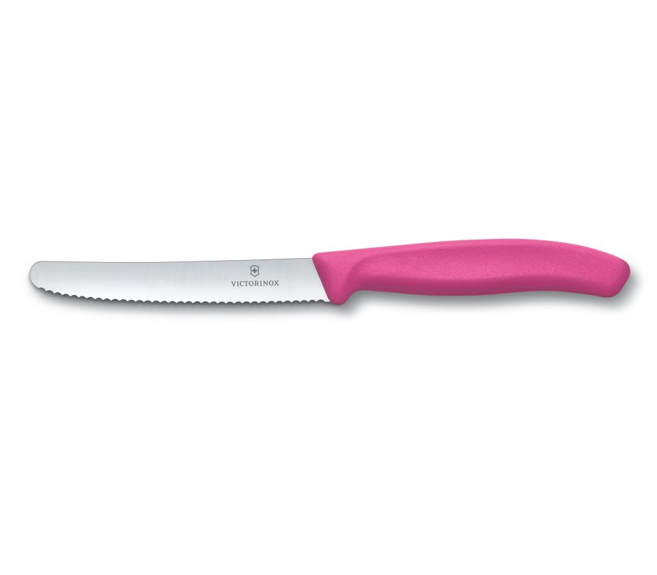 GUNMANSA Victorinox Swiss Classic Tomato & Sausage Knife Pink V6.7836.L115
