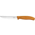 GUNMANSA Victorinox Swissclassic Gourmet Steak Knife Wavy Edge Orange- V6.7936.12L9
