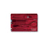 GUNMANSA Victorinox V0.7100.T SwissCard Red Transparent