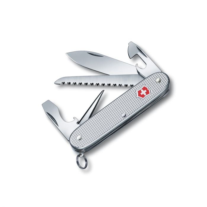 GUNMANSA Victorinox V0.8241.26 Farmer Silver 93mm